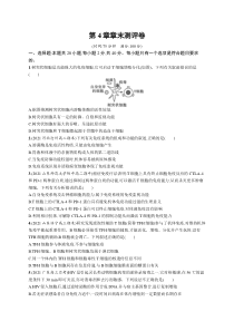 2023-2024学年高中生物人教版2019 选择性必修1课后习题 第4章 章末测评卷 Word版含解析