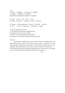 江西省临川第二中学2022-2023学年高一上学期第一次月考英语答案