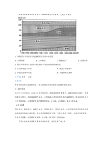 内蒙古集宁一中（西校区）2021届高三上学期第一次月考地理试题【精准解析】