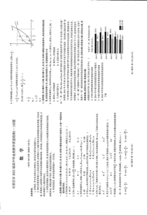 河北省石家庄市2022届上学期高中毕业班质量检测（一）数学试卷