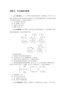 2024版《微专题·小练习》化学 统考版 Word版含答案