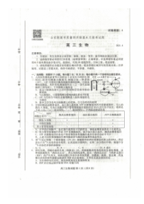 山东省新高考质量测评联盟2021届高三下学期4月联考生物试题