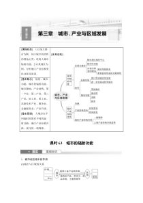 2024届高考一轮复习地理学案（新教材人教版）第三部分 区域发展　第三章　课时63　城市的辐射功能 Word版