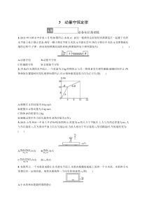 3　动量守恒定律