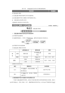 2021版浙江新高考选考地理一轮复习：第27讲　交通运输布局及其对区域发展的影响含答案【高考】