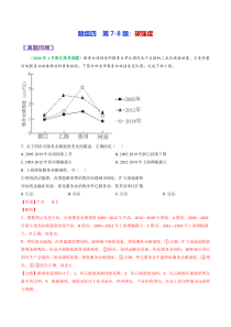 备战2024年高考地理真题面对面押题精讲练 碳排放强度（浙江专用）（解析版）