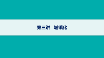 2025年高考一轮总复习地理（人教版新高考新教材）课件 第9章乡村和城镇 第3讲　城镇化