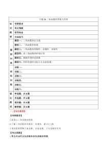 2024年新高考数学一轮复习题型归类与强化测试（新高考专用）专题28 三角函数的图象与性质 Word版含解析