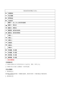 2024年新高考数学一轮复习题型归类与强化测试（新高考专用）专题36 数列的概念与表示  Word版无答案