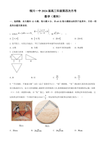 宁夏回族自治区银川一中2023-2024学年高三上学期第四次月考 理数