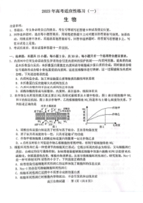 2023届山东省烟台市高三二模 生物