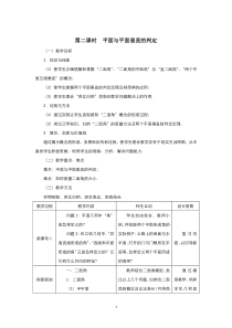 高中数学人教版必修2教案：2.3.2 平面与平面垂直的判定 （系列一）含答案【高考】