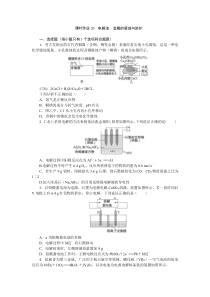 2024届高考一轮复习化学试题（通用版）第20讲　电解池　金属的腐蚀与防护 Word版