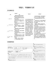 【精准解析】2021届高考数学（浙江专用）：§9.1　直线方程与圆的方程【高考】