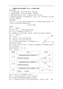 新教材数学人教A版必修第一册教案：5.1任意角和弧度制 5.1.1任意角 含解析【高考】