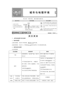 2021版高考地理（鲁教版）：第20讲　城市区位、城市发展与城市化含答案【高考】