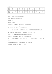 江苏省镇江正兴学校2020-2021学年高一上学期期中考试化学试卷答案