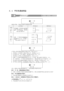 【精准解析】北师大版必修2一课三测：1.5.1平行关系的判定【高考】