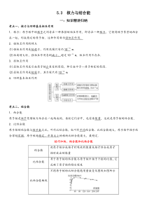 2023-2024学年高二物理人教版2019选择性必修第三册高分突破考点专题精讲精练 5-3核力与结合能 Word版含答案