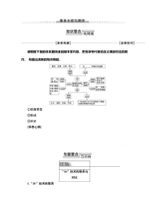 2020-2021学年地理湘教版必修3：第3章章末小结与测评【高考】