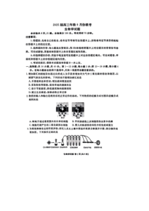 广东省2025届高三上学期9月大联考生物试题 扫描版含解析