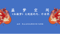 《红楼梦》大观园的内外世界 课件26张PPT 统编版高中语文必修下册